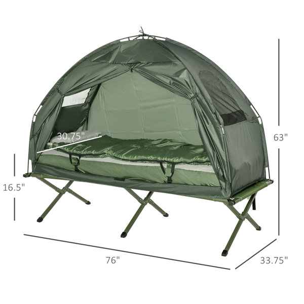 Tent with 2025 built in cot